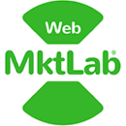 Logotipo em tons de verde com o fundo em branco. está escrito Web Mltlab